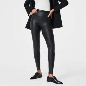 Spanx Faux Leather Leggings - Brand New w Tags! Medium